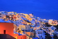 Santorini When then Sun is Down Ecard 